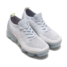 NIKE W AIR VAPORMAX FLYKNIT 2 PURE PLATINUM/ARCTIC PINK-WHITE 942843-011画像