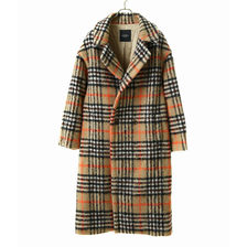 UNUSED Check coat US1462画像