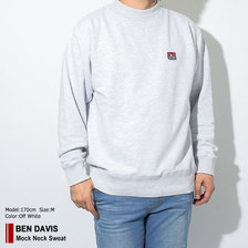 BEN DAVIS Mock Neck Sweat C-8780043画像