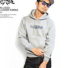 CUTRATE MAIN LOGO PULLOVER PARKA -GRAY-画像