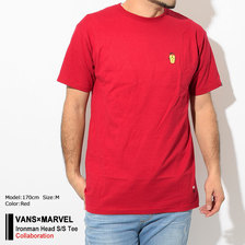 VANS × MARVEL Ironman Head S/S Tee VN0A3HUSCAR画像
