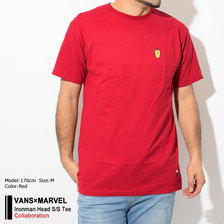 VANS &times; MARVEL Ironman Head S/S Tee VN0A3HUSCAR画像