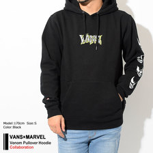 VANS &times; MARVEL Venom Pullover Hoodie VN0A3HPWBLK画像
