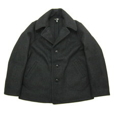 BLACK SIGN Wool Heavy Melton Prisoner Coat BSFJ-18411B画像