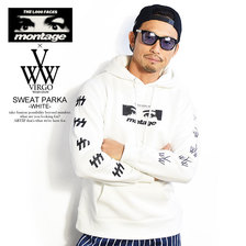 VIRGO &times; montage wearworks SWEAT PARKA -WHITE- MT-VGW01画像