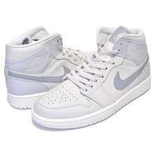 NIKE AIR JORDAN 1 MID SE light bone/grey fog 852542-003画像