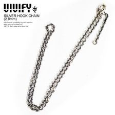 VIVIFY SILVER HOOK CHAIN(2.8mm) VFC-011画像