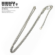VIVIFY SILVER HOOK CHAIN(2.0mm) VFC-010画像
