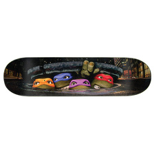 SANTA CRUZ TMNT POSTER EVERSLICK SKATEBOARD DECK画像