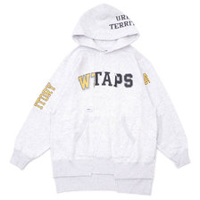 WTAPS 18AW RIPPER 02 SWEATSHIRT ASH GRAY 182ATDT CSM11画像