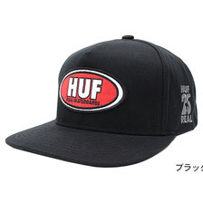 HUF × REAL SKATEBOARDS Real Huf Snapback Cap HT00375画像