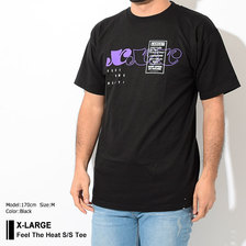 X-LARGE Feel The Heat S/S Tee M18C1112画像