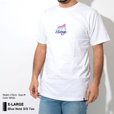 X-LARGE Blue Note S/S Tee M18C1113画像