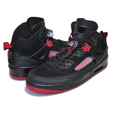 NIKE JORDAN SPIZIKE black/gym red-anthracite 315371-006画像