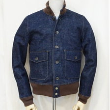 SAMURAI JEANS S100DAJ18 デニムA-1ジャケット画像