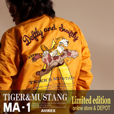 AVIREX TIGER&MUSTANG MA-1 6192139画像
