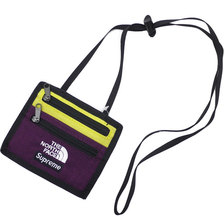 Supreme &times; THE NORTH FACE 18FW Expedition Travel Wallet SULPHUR画像