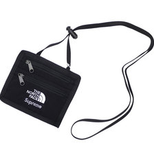 Supreme × THE NORTH FACE 18FW Expedition Travel Wallet BLACK画像