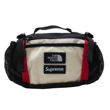 Supreme &times; THE NORTH FACE 18FW Expedition Waist Bag WHITE画像