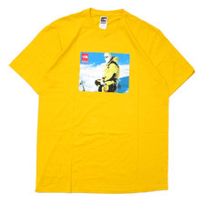 Supreme × THE NORTH FACE 18FW Photo Tee YELLOW画像