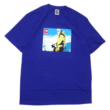 Supreme &times; THE NORTH FACE 18FW Photo Tee ROYAL画像