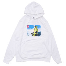 Supreme &times; THE NORTH FACE 18FW Photo Hooded Sweatshirt WHITE画像