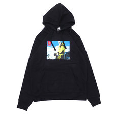 Supreme &times; THE NORTH FACE 18FW Photo Hooded Sweatshirt BLACK画像