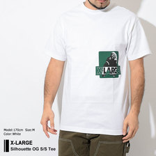 X-LARGE Silhouette OG S/S Tee M18C1131画像