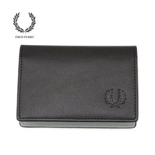 FRED PERRY LAETHER CARD CASE F19868画像