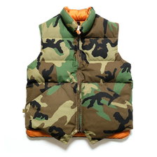 SUNNY SPORTS &times; Crescent Down Works Camouflage Down Vest CB16F008画像