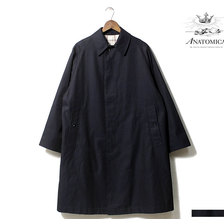ANATOMICA SINGLE RAGLAN COAT NAVY 530-521-25画像