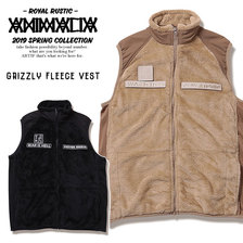 ANIMALIA GRIZZLY FLEECE VEST AN19S-JK04画像