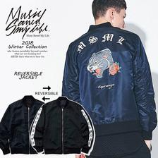 MSML/MUSIC SAVED MY LIFE REVERSIBLE JACKET M1H5K-JK02画像