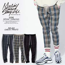 MSML RELAX CHECK PANTS M1H5T-PT04画像