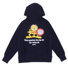 MIN-NANO &times; BEAMS T Garfield Hoodie NAVY画像