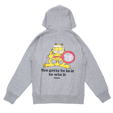 MIN-NANO &times; BEAMS T Garfield Hoodie GRAY画像