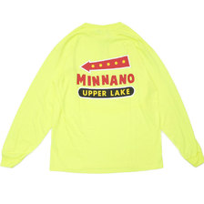 MIN-NANO &times; BEAMS T UPPER LAKE LS TEE YELLOW画像