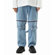 MYne Denim bondage pants G02PT132画像