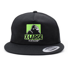 X-LARGE Cutout OG Snapback Cap M18C9102画像