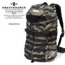 GRAVYSOURCE BACK PACK GS19-HAC04画像