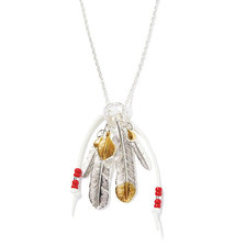 GRAVYSOURCE FEATHER NECKLACE GS19-HAC01画像