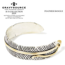GRAVYSOURCE FEATHER BANGLE GS19-HAC03画像