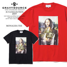 GRAVYSOURCE MONALISA TEE GS19-HTE07画像