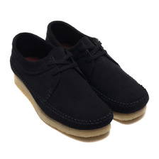 Clarks Weaver Black Suede 26133284画像
