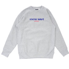 Know Wave 18FW Archival Crewneck HEATHER GREY画像