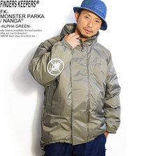 FINDERS KEEPERS FK-MONSTER PARKA/NANGA&reg; -ALPHA GREEN- 40832501画像