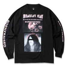 BORN X RAISED CLAYTON L/S TEE (BLACK) 39502画像
