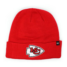'47 Brand KANSAS CITY CHIEFS KNIT BEANIE RED F-RKN16ACE-TR画像