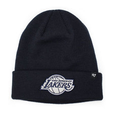 '47 Brand LOS ANGELES LAKERS KNIT BEANIE NAVY K-LIFTC12ACE-NY画像