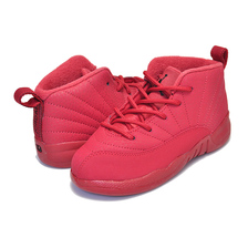 NIKE JORDAN 12 RETRO(TD) gym red/black-gymred 850000-601画像